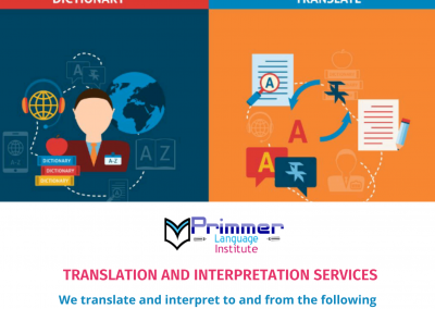Translation and Interpretation Flyer